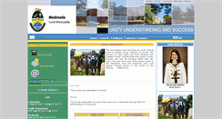 Desktop Screenshot of modimolle.gov.za